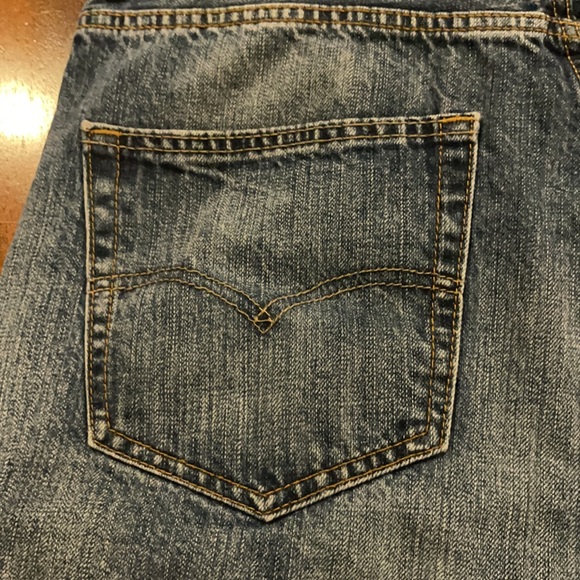 Levi’s blue Jean shorts 569 size 34 - Picture 9 of 10